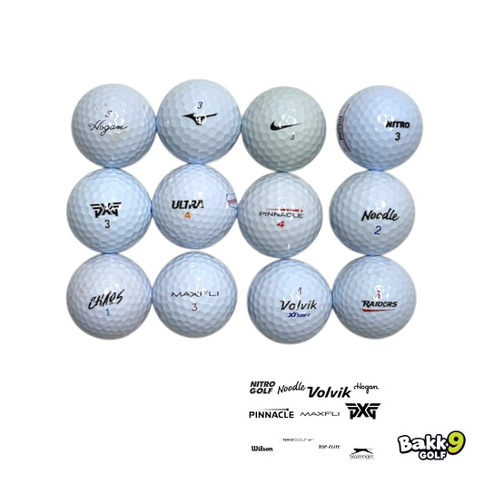 Mixed Brand Golf Balls